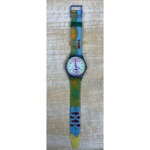Vintage SWATCH Watch Gent Hookipa GN118 For Parts Or Repair